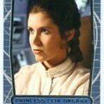 Princess Leia trading card Star Wars Galactic Files 2013 Topps #366 Empire Strikes Back Carrie Fisher