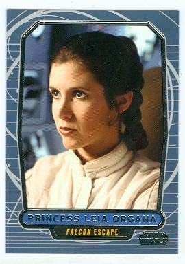 Princess Leia trading card Star Wars Galactic Files 2013 Topps #366 Empire Strikes Back Carrie Fisher