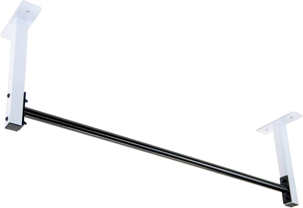 Ceiling Mount Pull Up Bar with 48” Straight Bar and 14” Risers, Fits 16” and 24” Joist by Ultimate Body Press