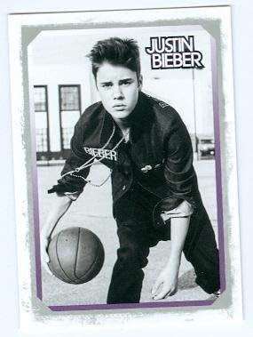 Justin Bieber trading card 2012 Panini #30
