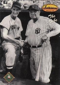 Babe Ruth; Ted Williams (Baseball Card) 1993 Ted Williams Card Company – [Base] #121