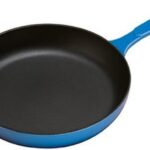 Lodge EC11S33 Enameled Cast Iron Skillet, 11-inch, Caribbean Blue