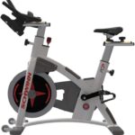Schwinn AC Performance Plus Indoor Bike with Carbon Blue Belt Drive and Morse Taper – White