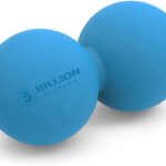 5BILLION FITNESS Peanut Massage Ball – Double Lacrosse Massage Ball & Mobility Ball for Physical Therapy – Deep Tissue Massage Tool for Myofascial Release, Muscle Relaxer, Acupoint Massage