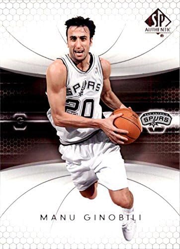 2004-05 SP Authentic #76 Manu Ginobili NBA Basketball Trading Card
