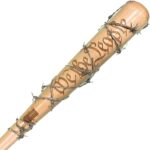 We The People Engraved Bat with Barbwire Wrap