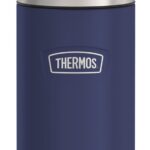 THERMOS ICON SERIES Water Bottle with Spout – 18 Ounce, Navy – Stainless Steel Vacuum Insulated Water Bottle with Lid