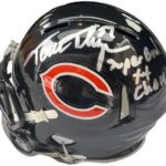TOM THAYER signed (CHICAGO BEARS) mini football helmet BECKETT BAS AC93161 – Autographed NFL Helmets