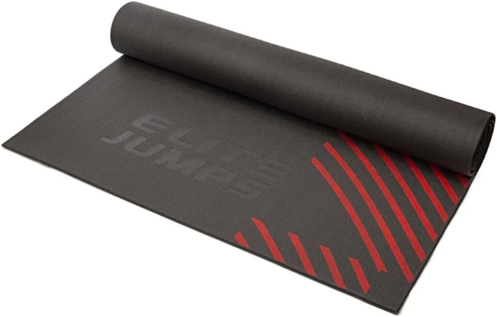 EliteSRS Jumps Premium Jump Rope Mat – Large Format Non Slip Mat – Home Workout Exercise Mat – Suitable for All Surfaces