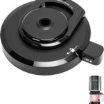 Outer Bowl Lid for NC301 Ice Cream Maker, Creami Accessories Compatible with Ninja NC299AMZ/NC301/NC300/NC201/NC101 Series, Reusable Creami Replacement Lid Parts Fit for Ninja (NO Paddle)