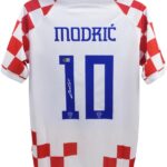 Luka Modric Signed Croatia Soccer Jersey #10, with Beckett COA White