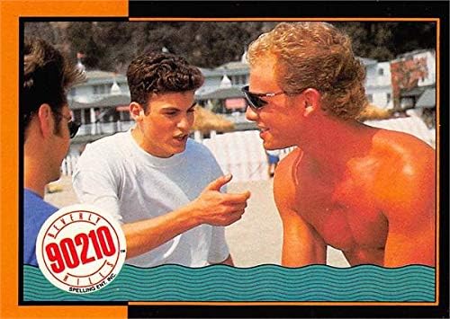 Brian Austin Green & Ian Ziering trading card (Beverly Hills 90210) 1991 Topps #27