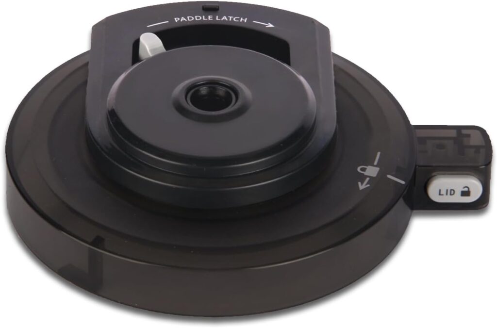 Outer Bowl Lid Suitable for NC500 Ice Cream Maker, Reusable Creami Deluxe Lid Replacement Compatible with NC500/NC501 Series(NO Paddle), Dishwasher Safe, Leak Proof