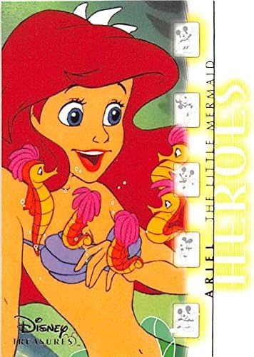 Ariel trading card Disney Treasures Heroes 2003 Upper Deck #4 Little Mermaid