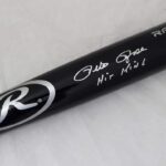Pete Rose Autographed Black R.a.w.l.i.n.g.s Baseball Bat “Hit King” PR Holo Stock #177048