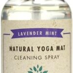 Mind Over Lather 100% Natural Yoga Mat Cleaning Spray 8oz | Works with All Mats | Cleans and Restores Using Essential Oils Naturally | Calming Lavender Mint