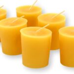 100% Pure Beeswax 15-Hour Votives Candles Organic Hand Made (6)