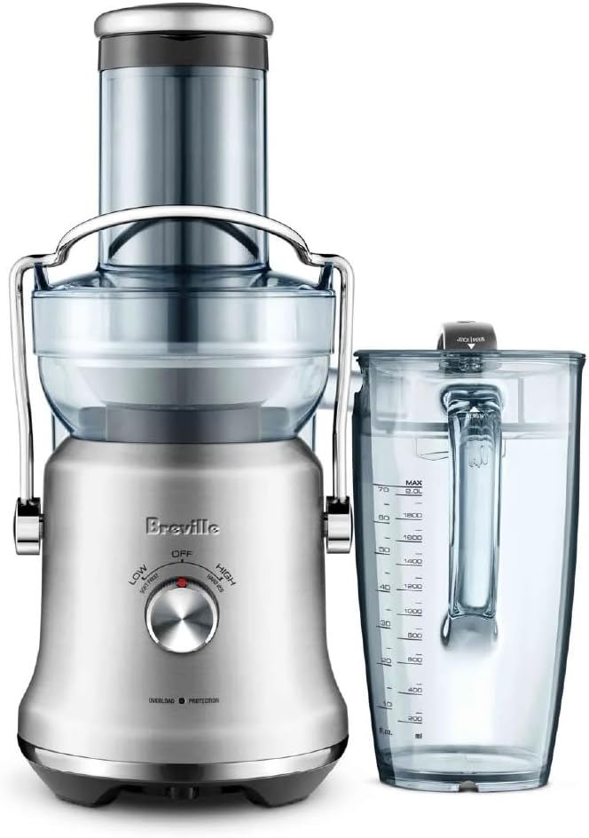 Breville BJE530BSS Juice Fountain Cold Plus, 70 fl oz, Brushed Stainless Steel