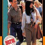 Shannen Doherty & Jason Priestley trading card (Beverly Hills 90210) 1991 Topps #68