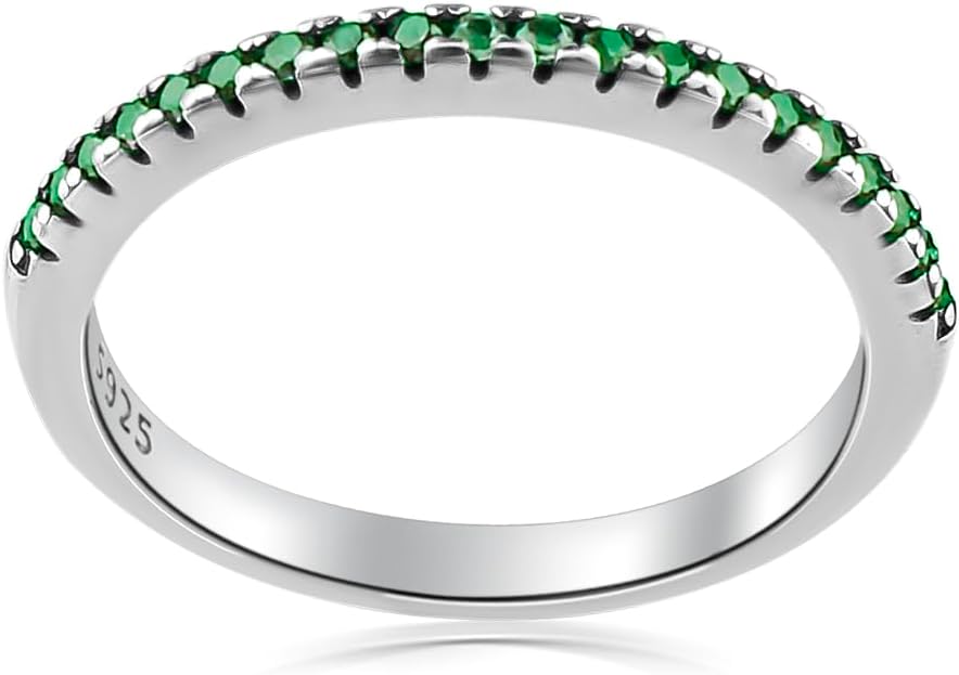 Creative & Vintage Emerald Ring For Her : Timeless Elegance with Artisan Craftsmanship Size US 6 | Hypoallergenic Rings for Her Intriguing Style and Authentic Elegance