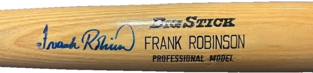 Frank Robinson Signed Autographed Full Size Baseball Bat – Autographed MLB Bats
