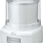 Cuisinart Ice Cream Maker Machine, 1.5 Quart Double Insulated Machine, Sorbet and Frozen Yogurt Maker, Ready in 20 Minutes, ICE-21P1, White