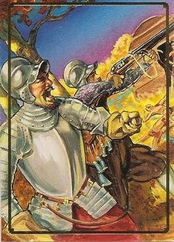 Shattered Truce trading card (The Powhatan Wars) 1995 Bon Air Native Americans #6