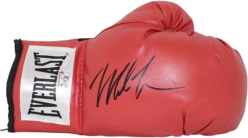Mike Tyson Autographed/Signed Everlast Red Right Boxing Glove