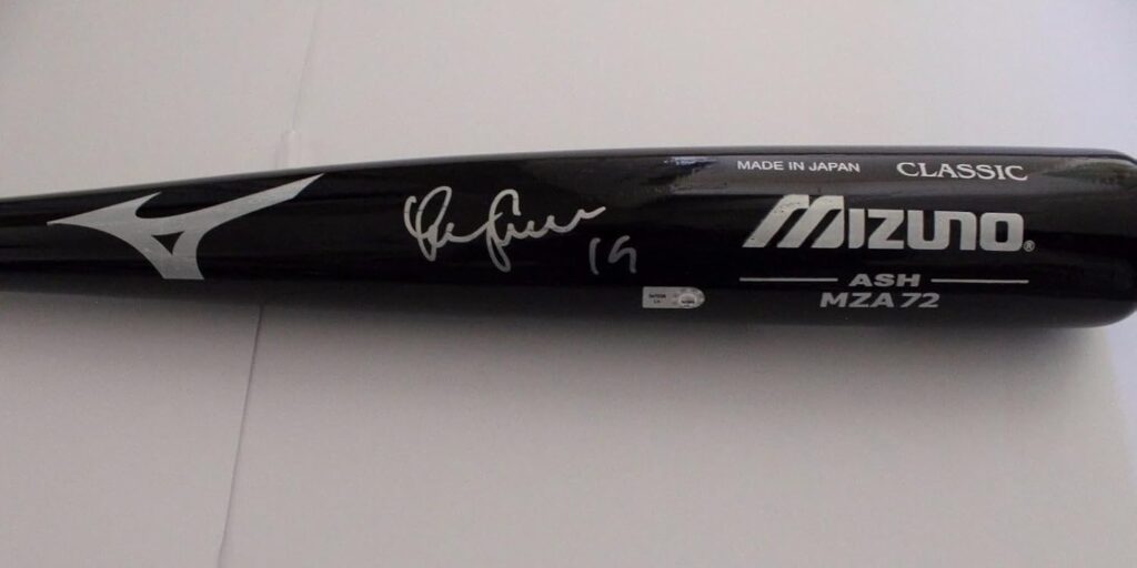 Topps Yunel Escobar Braves Angels Autographed Signed Bat Mlb Authentic Mizuno – Autographed Mlb Bats