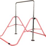 Fitvids Gymnastics Bar for Kids Height Adjustable Horizontal Kip Bar Folding Gymnastics Junior Training Bar