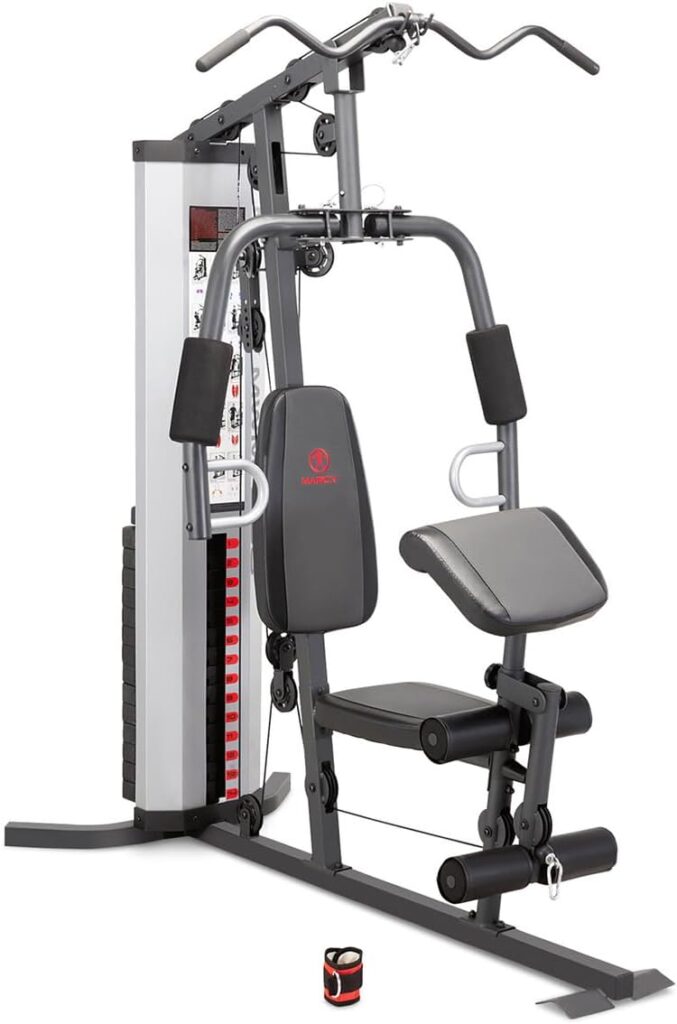 Marcy MWM-988 Multifunction Steel Home Gym 150lb Weight Stack Machine