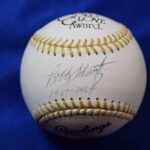Bobby Shantz PSA DNA Autograph Major League Glove Signed Baseball 1957-1964 – Autographed MLB Gloves