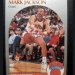 1990 Hoops Basketball Card (1990-91) #205 Mark Jackson Near Mint/Mint Menendez Brothers
