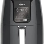 Ninja 4‑Qt Air Fryer with Easy-Release Ceramic Basket & Crisper Plate, 1550‑Watt, Multi‑Function Cooker Air Fry Roast Bake