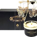 Kelly’s Custom Candles, Butterfly Candle Birthday Gift for Mom,Girlfriend,Unique Easter Gifts for Sister, Wife and Mother in Law,Rotatable Aromatherapy Candles Gift for Women.