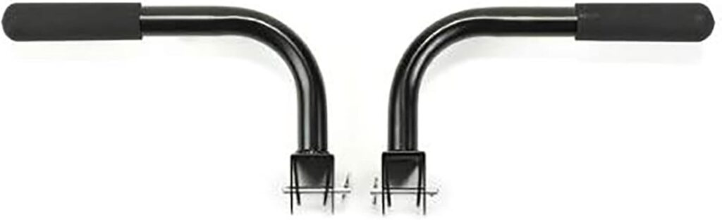 Total Gym PPB Upper Body Press Up Bar Attachments for Home Workout Machines with Padded Handle Grips, Black