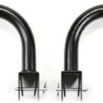 Total Gym PPB Upper Body Press Up Bar Attachments for Home Workout Machines with Padded Handle Grips, Black