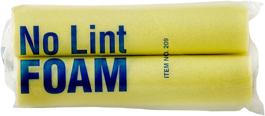 FoamPRO 209 Foam Paint Roller – 9″ x 3/16″ Foam Paint Roller for Many Unique Applications – Durable, Reliable, & Lint-Free Finish