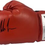 Mike Tyson autographed signed glove