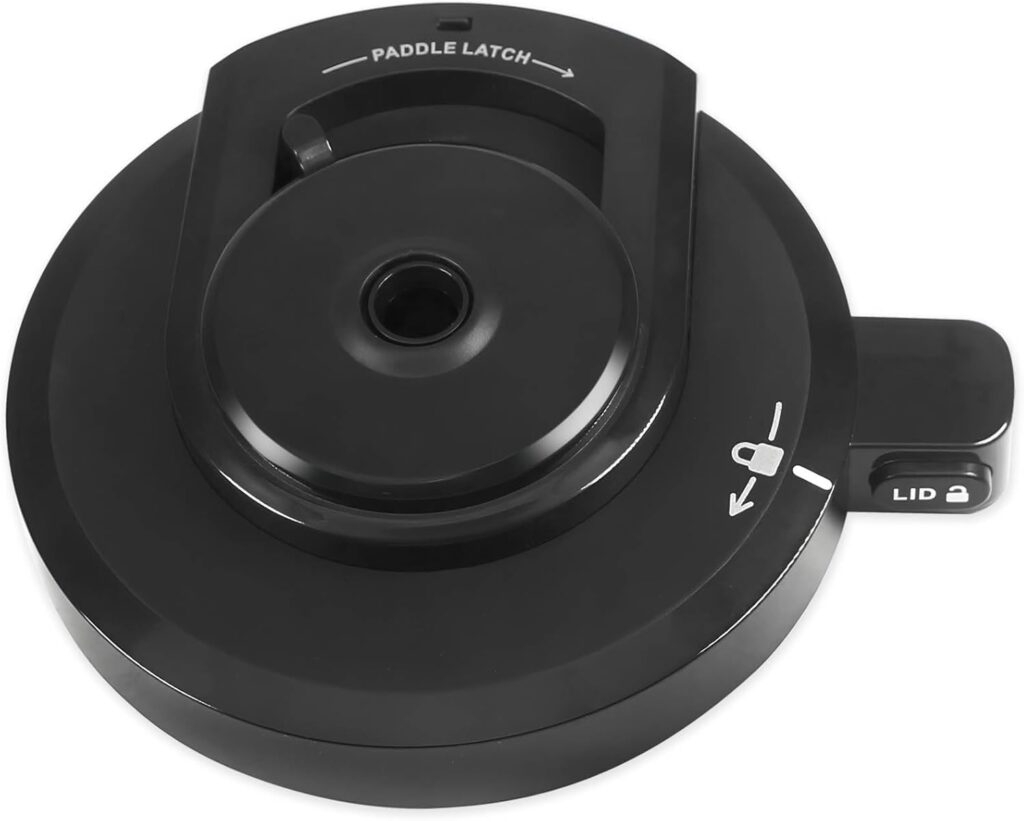 Ninja Creami Lid Replacement, Outer Bowl Lid for Ninja NC301 Ice Cream Maker, Reusable Ninja Creami Replacement Lid, Compatible with Ninja NC299AMZ/NC301/NC300/CN305A/CN301CO Series (NO Paddle)