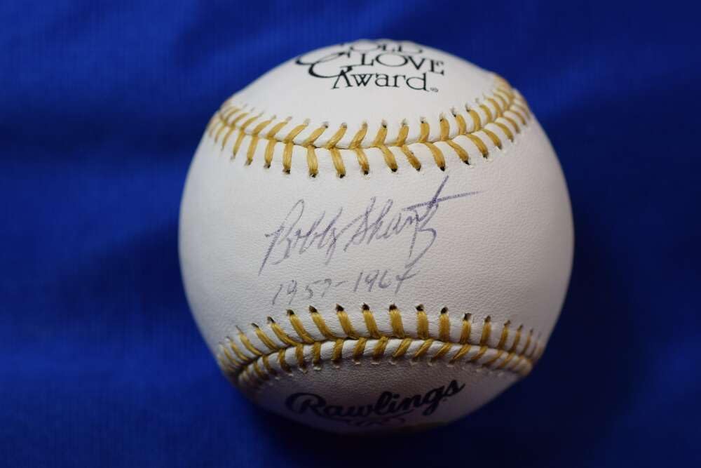 Bobby Shantz PSA DNA Autograph Major League Gold Glove Signed Baseball 1957-1964