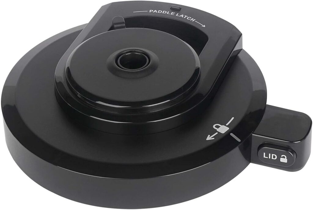 Replacement Outer Bowl Lid Compatible with Ninja NC301 Ice Cream Maker, Reusable Creami Replacement Lid Compatible with Ninja NC299AMZ/NC301/NC300/NC201/NC101 Series (NO Paddle)