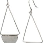 SPUNKYsoul Shield Paddle Earring Lightweight Statement Earrings | SPUNKYsoul Collection