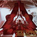 Colonial Viper trading card Battlestar Galactica foil 1996 Dart #34