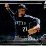 2022 Stadium Club Chrome #99 Luis Castillo Seattle Mariners MLB Baseball Trading Card