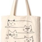 Andes Heavy Duty Flat-Bottom Canvas Tote Bag with Side Pockets – Aesthetic Handmade from 12oz 100% Cotton, Reusable & Durable