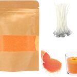 PHYMAT Multi-Color Candle Sand with 50pcs Wicks, 1.1LB Pearled Candles, Refillable Plant Sand Candle Wax Kit for DIY Handmade Candle Making, Party, Wedding, Home Decor