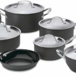 Cuisinart GG-12 GreenGourmet Hard Anodized 12-Piece Set, Black/Stainless Steel