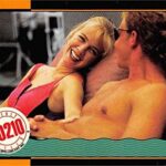 Jennie Garth & Ian Ziering trading card (Beverly Hills 90210) 1991 Topps #11