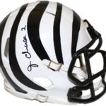 Ja’Marr Chase Signed Bengals 2022 White Alternate Mini Helmet Beckett
